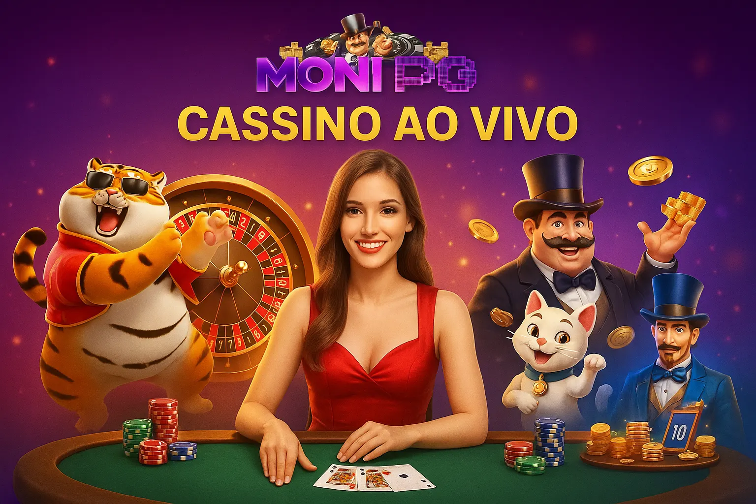 O cassino ao vivo MONIPG lança promoções regularmente