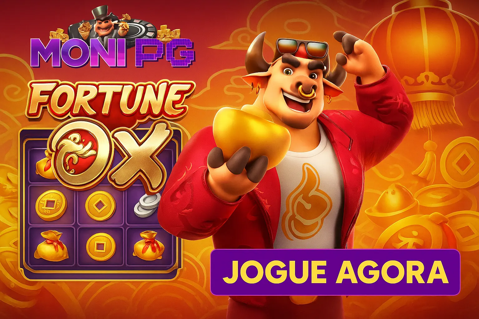 Fortune Ox no MONIPG - Aposte Agora e Reivindique Seus Ganhos