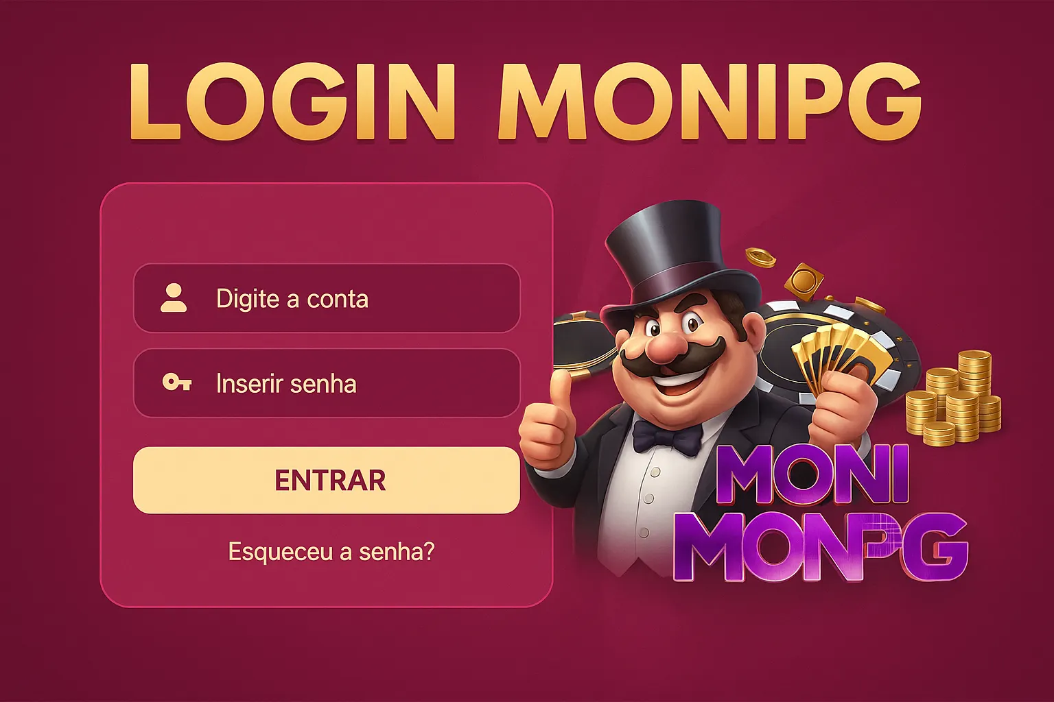 Não Perca tempo, o rRgistro na site MONIPG